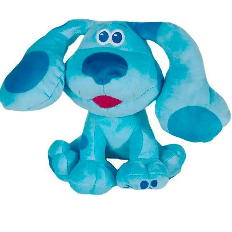 

20cm Clues & You Children Kawaii Blue Dog Plush Toys Animal Doll Stuffed Toys Soft Pillow Cushion Baby Kids Gift