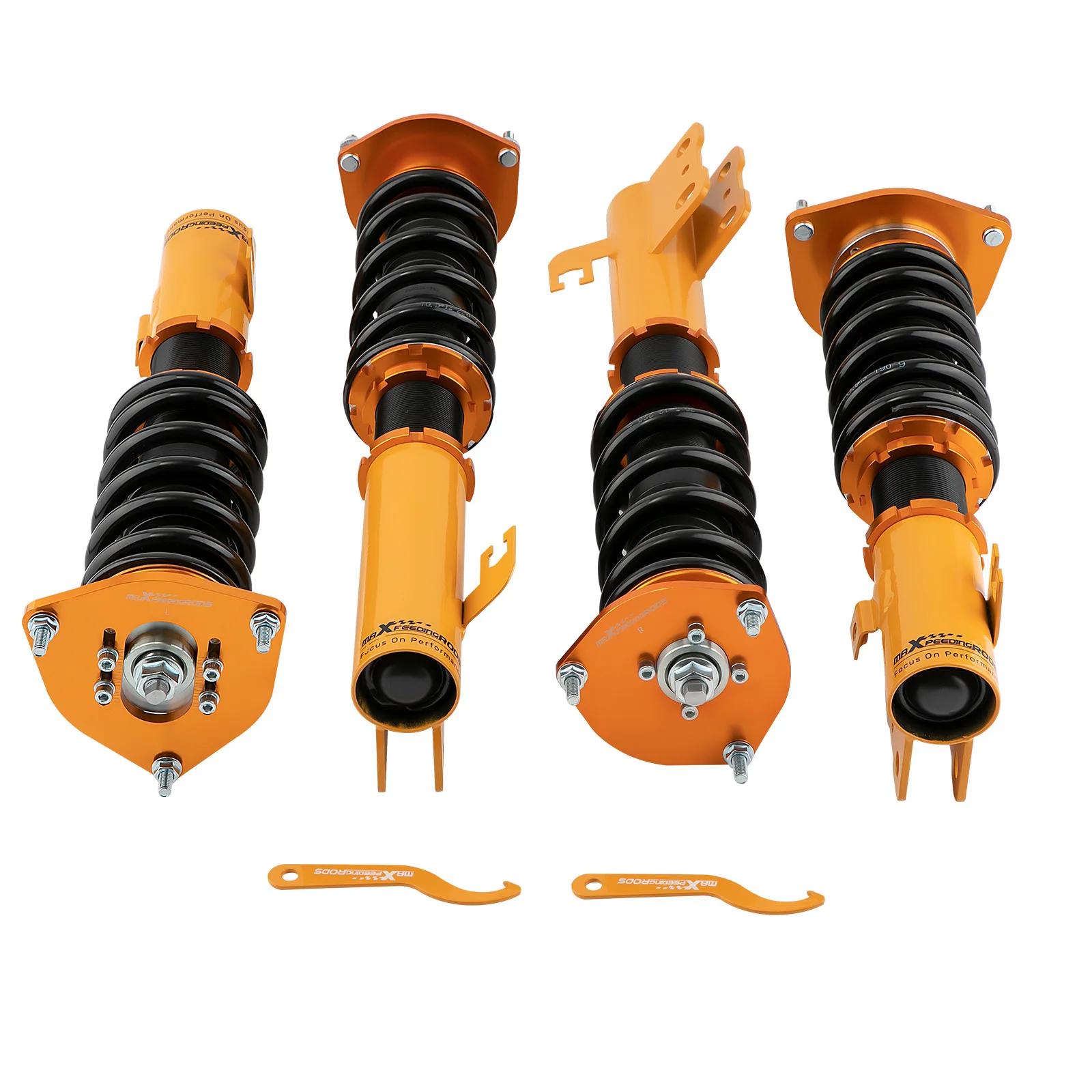 

MaXpeedingrods Coilover for Subaru Forester 98-2002 Adj. Height Springs Strut