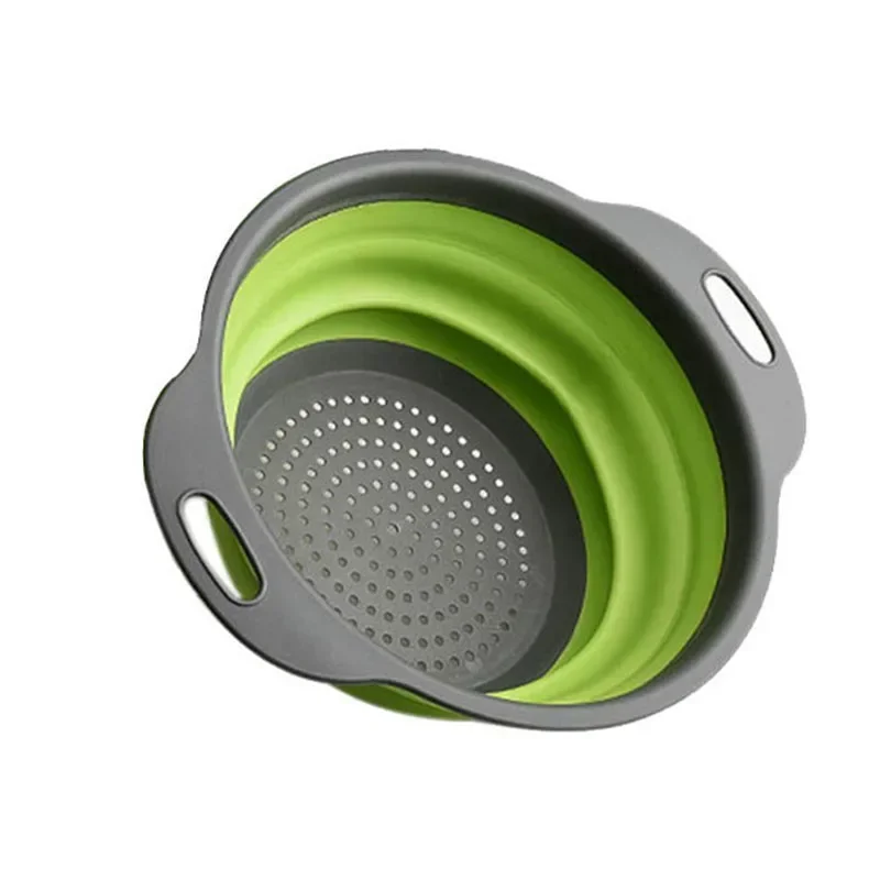 

Складной силиконовый дуршлаг