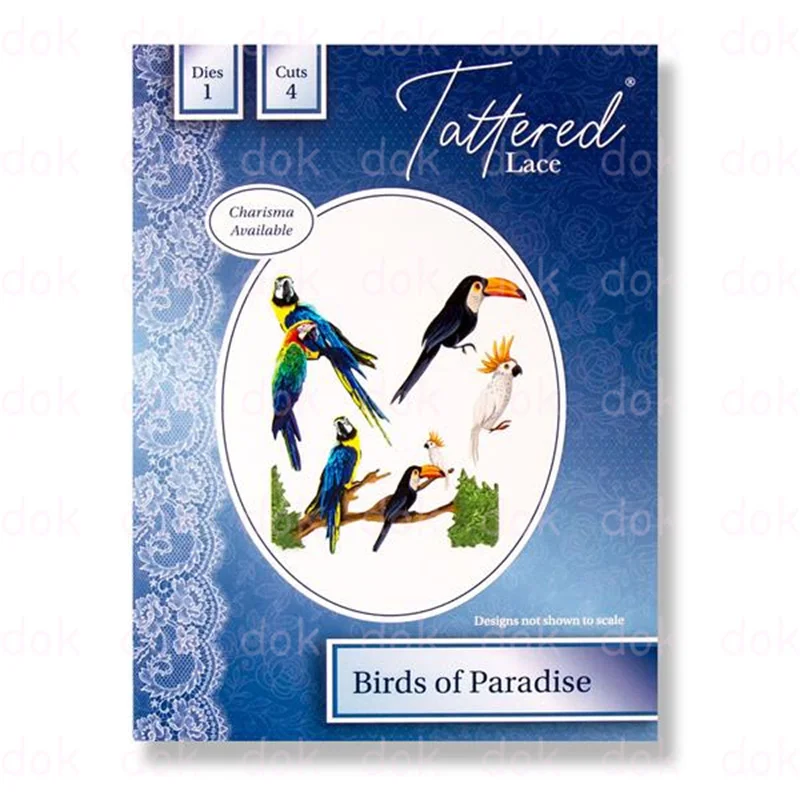 

Birds Of Paradise Die Set Metal Cutting Dies For DIY Scrapbooking Photo Cutting Die Paper Cards Embossing Decorative Craft New