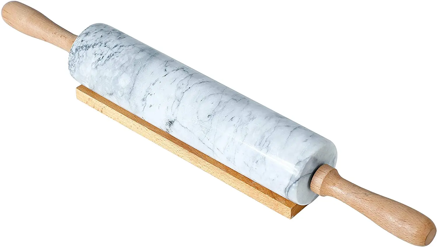 

Полированный Мраморный роликовый pi с подставкой, 18 дюймов, неприлипающая поверхность, сверхпрочный и однотонный роликовый pi с ручкой и осно...