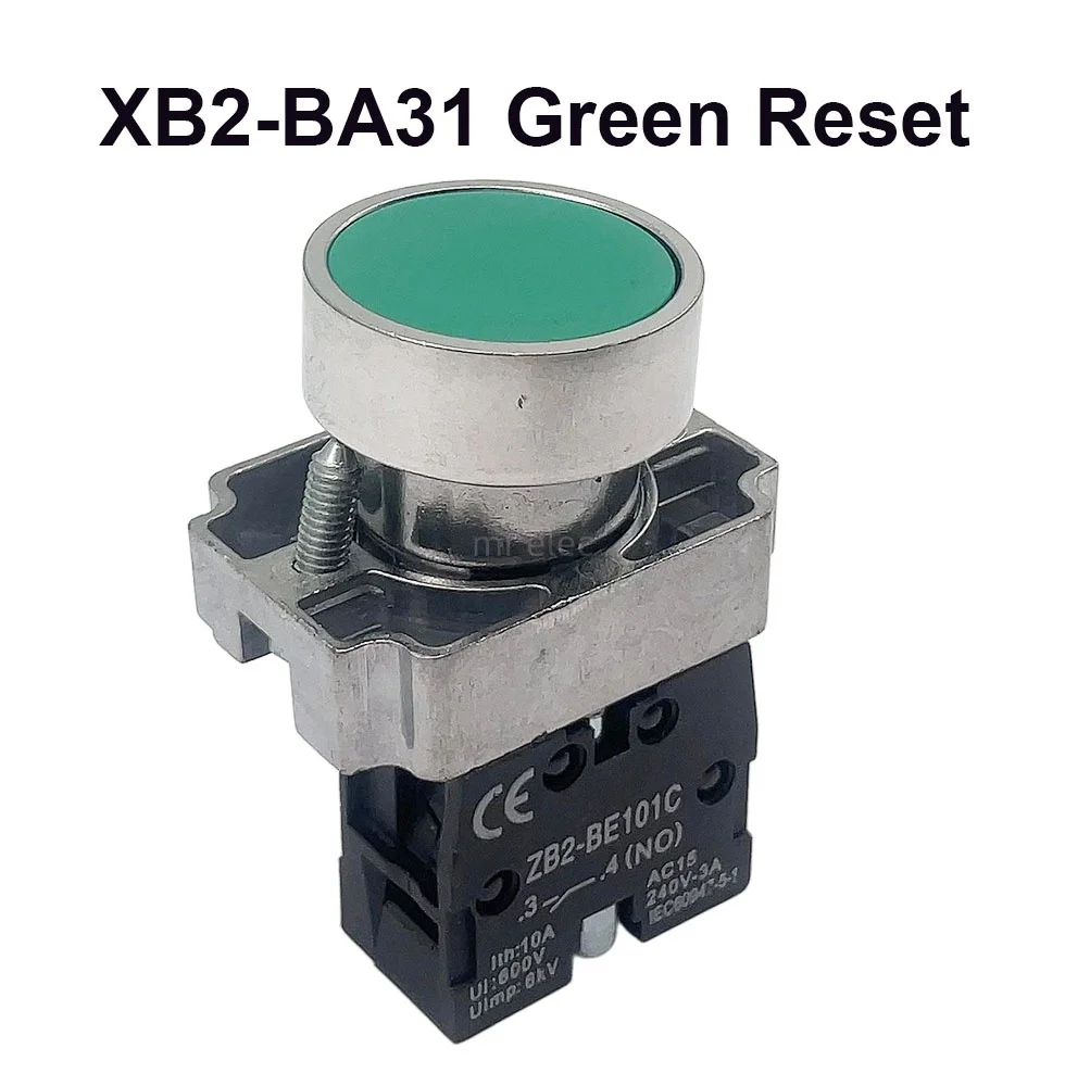 

Зеленый пластиковый переключатель XB2BA31C BA51C BA21 BA42C