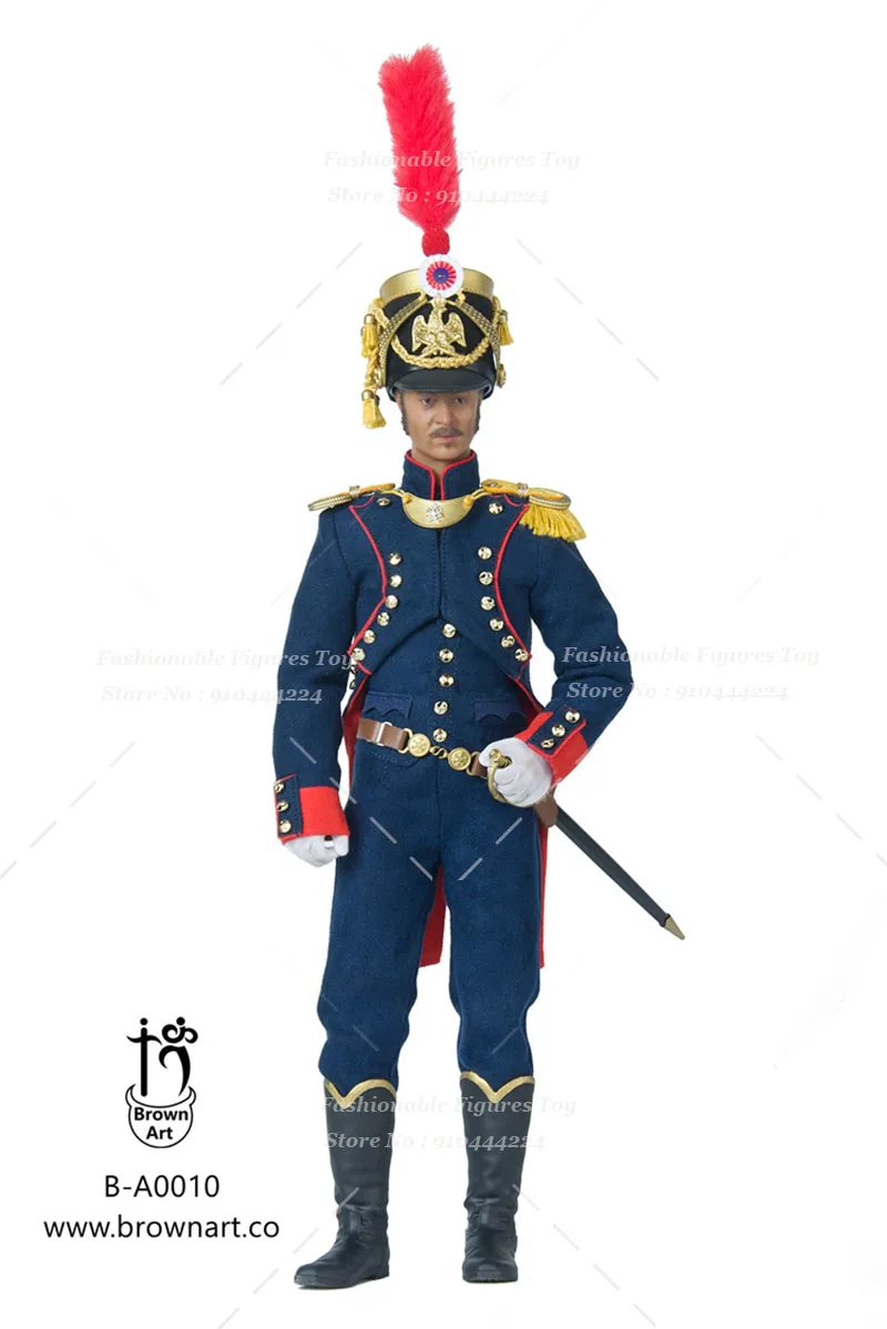 Экшн-фигурка Мужская солдатская война солдат Наполеона офицер полный набор 12