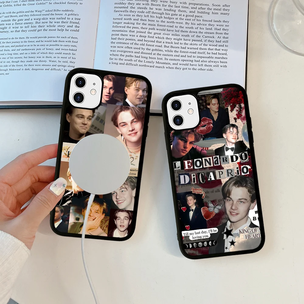 Чехол для телефона Star Teenage Leonardo DiCaprio магнитный чехол iPhone 16 14 13 12 11 15 Pro Max Plus Magsafe