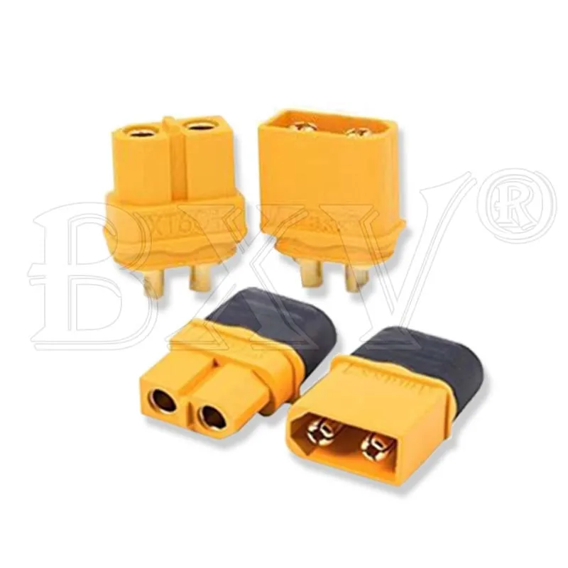 2 шт./лот высококачественные разъемы XT30U XT60U XT60H XT90H MR30 1 пара (штекер + гнездо) разъем для аккумулятора самолета
