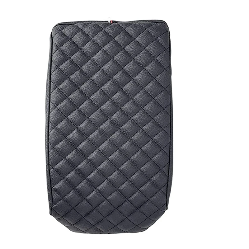 

Center Console Armrest Cover For Toyota 4Runner 2010-2022 Accessories PU Cushion Protector (Black)