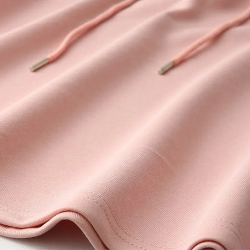 Женская толстовка с длинным рукавом свободная капюшоном модель размера плюс