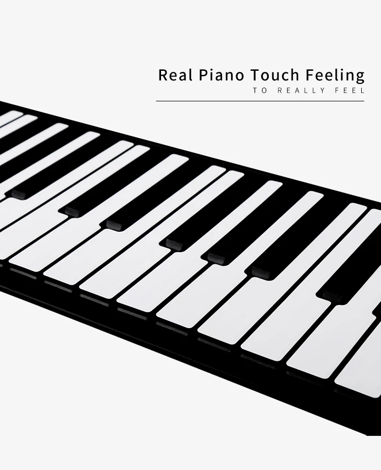 Китайское использованное пианино для продажи. Рулонное цифровое пианино.