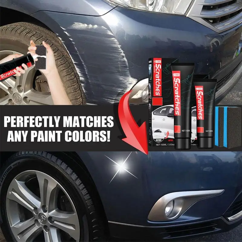 

Car Polish Car Paint Repair & Polishing Remover Portable And Waterproof Auto Scratch Remover For Vehicles Cars RVs Trucks SUVs