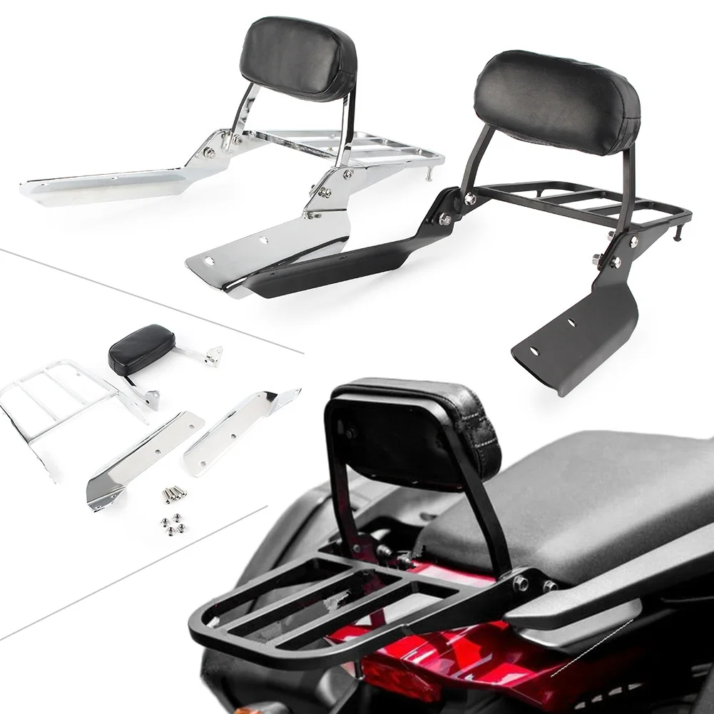 Хромированная/черная мотоциклетная спинка багажник для Honda CTX700 CTX700D CTX700N 2014 2015 2016
