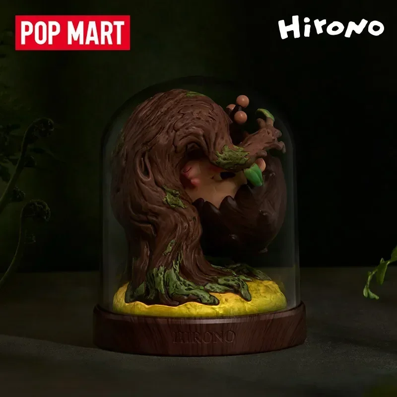Фото POP MART Hirono TAMED WILDGRASS Series Mystery Box: Оригинальная коллекционная фигурка-сюрприз, игрушка-сюрприз, украшение для дома, настольная кукла №4