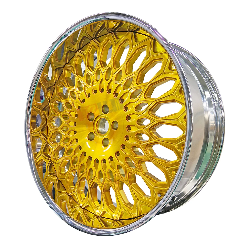 Фото 【Хит продаж】Колесные диски KELUN BRAND WHEEL Rucci, кованые диски, вогнутые диски, 5x114.3, 26-дюймовые кованые диски №4