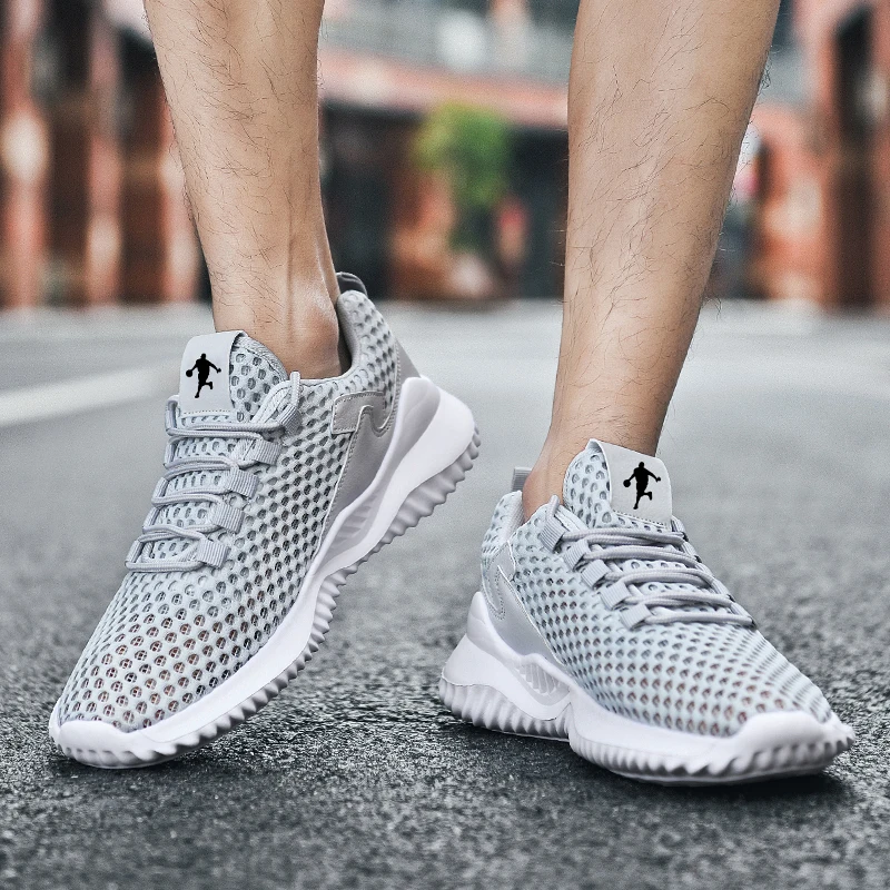 Men Running Shoes Breathable Sneakers Men Casual Shoes Athletic Fitness Training Footwear Men Hard-Wearing Zapatillas Hombre