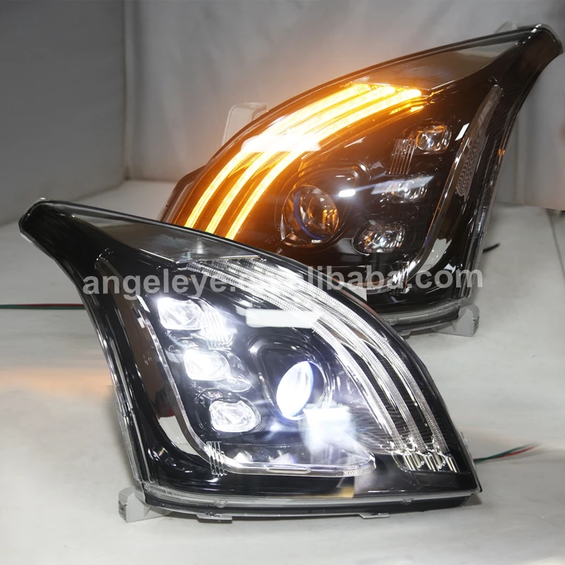

Full led headlight for 2003-2008 year Prado FJ120 LED Black Housing