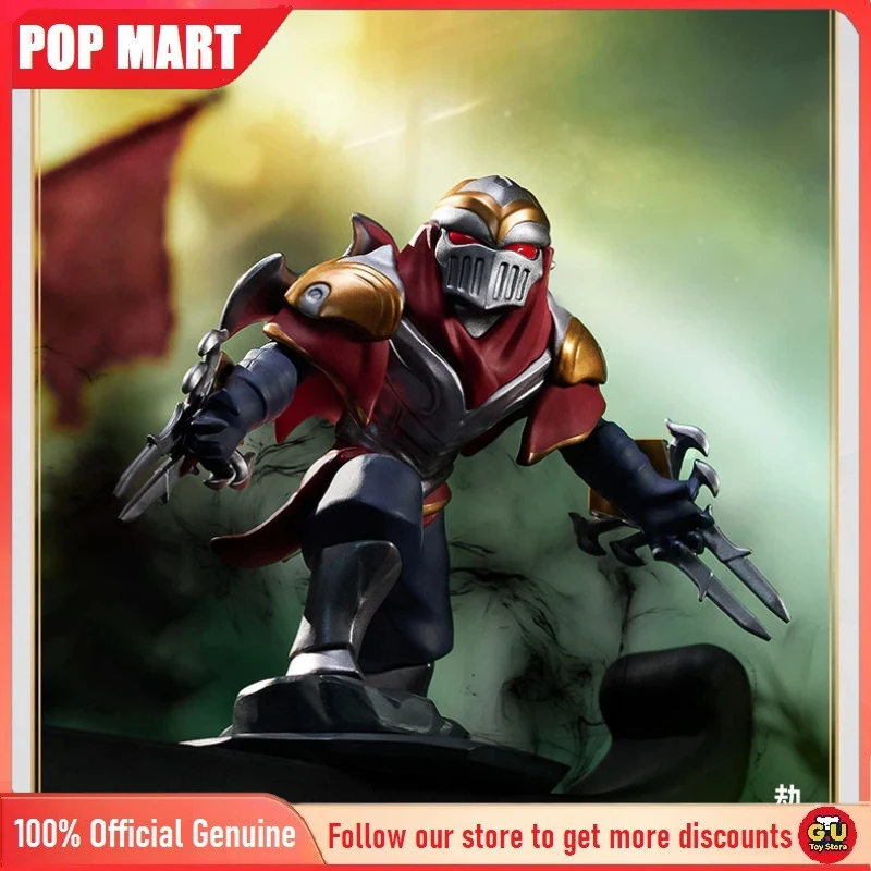 Фото Оригинальные фигурки POPMART League Of Legends Midlane Icons Series: коллекционные подарки, модные настольные украшения, модели игрушек №1