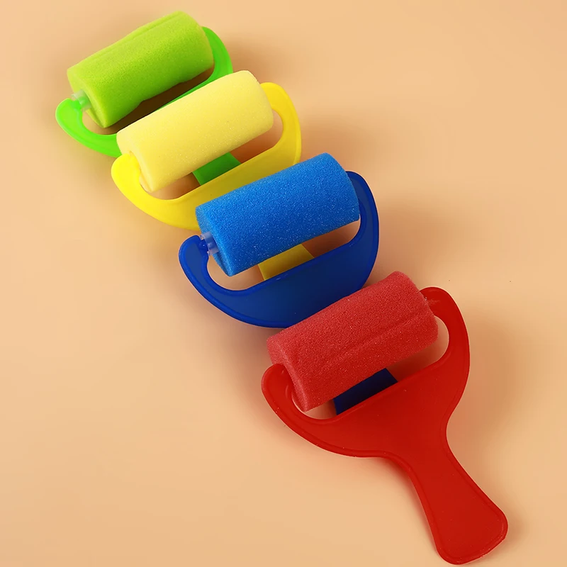 4 шт. детский губчатый валик для рисования | Дом и сад