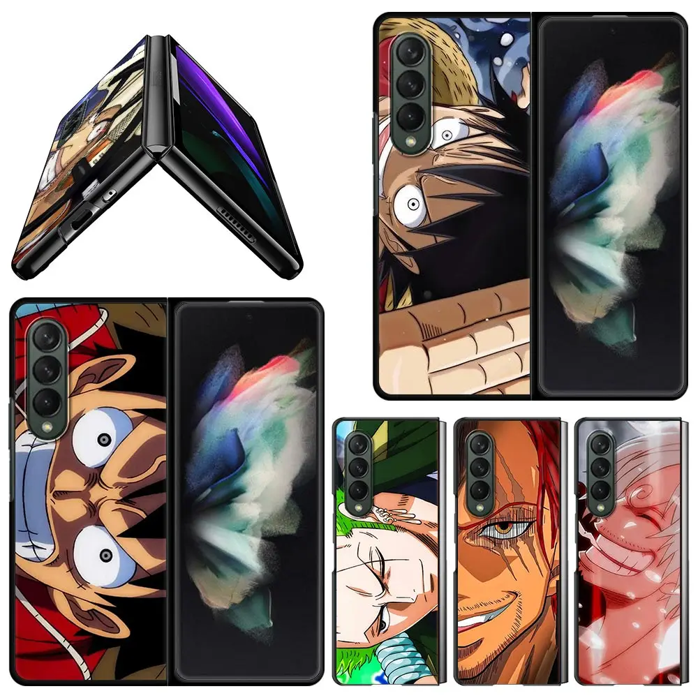 

Чехол для телефона Samsung Galaxy Z Fold3, тонкий чехол для смартфона Galaxy Z Fold 3 ZFold3, черный твердый чехол с хвостовиками