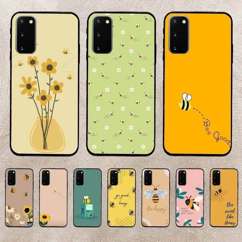 

Cartoon Animal Little Yellow Bees Phone Case For Huawei Honor V30 50 60 70 Pro 9lite 9xpro Cover Coque Funda