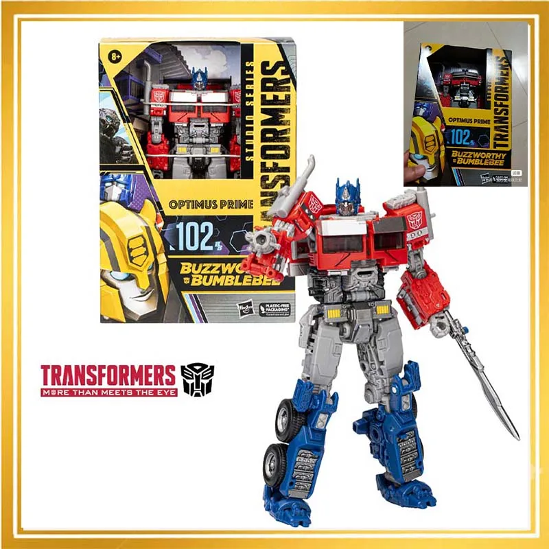 

В наличии Трансформеры Ss102 рост животных студийная серия Optimus Prime экшн-фигурка робот-трансформер коллекционная игрушка