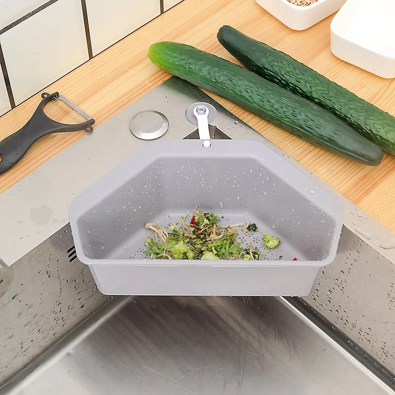 

Sink Shelf Kitchen Organizer Soap Sponge Holder Drain Rack Storage Basket Kitchen Home Gadgets Accessories Tool