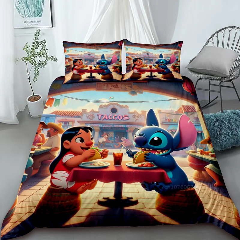 Пододеяльник комплект постельного белья с героями мультфильмов удобное одеяло