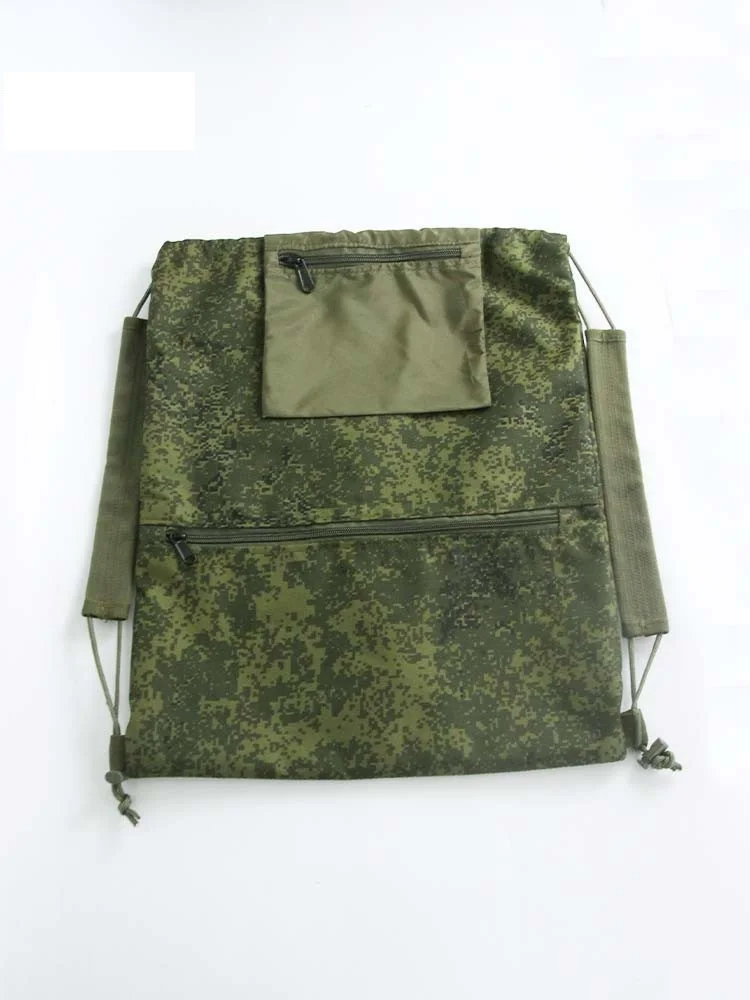 Reproduced New Russian Army Camouflage Single Soldier Lightweight Multifunctional Tactical Backpack Campsite Bag Shoe Bag