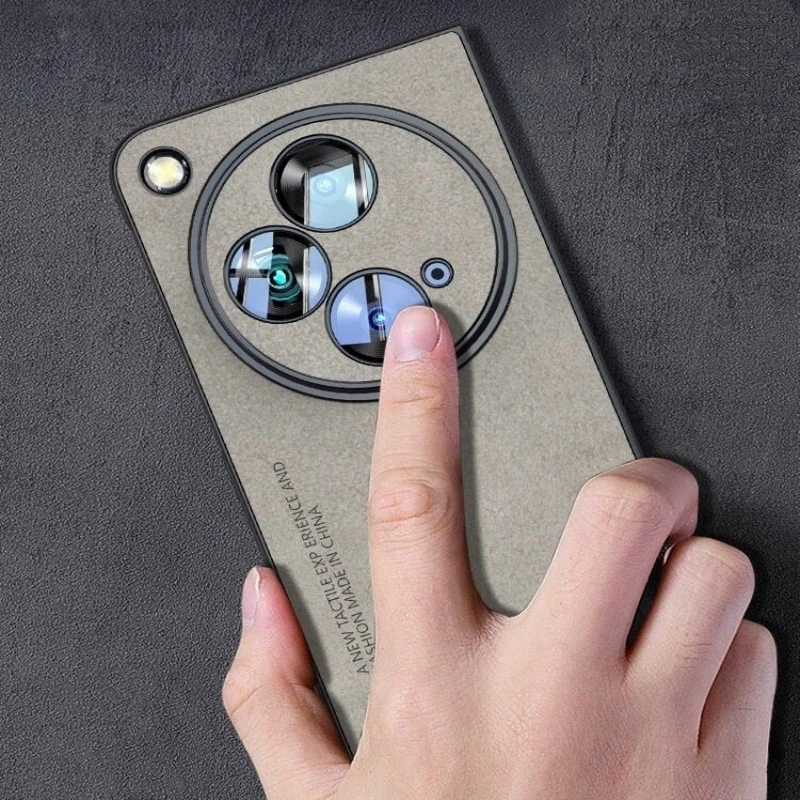 Новый стиль для OPPO Find N3 чехол роскошная кожаная силиконовая защитная полная