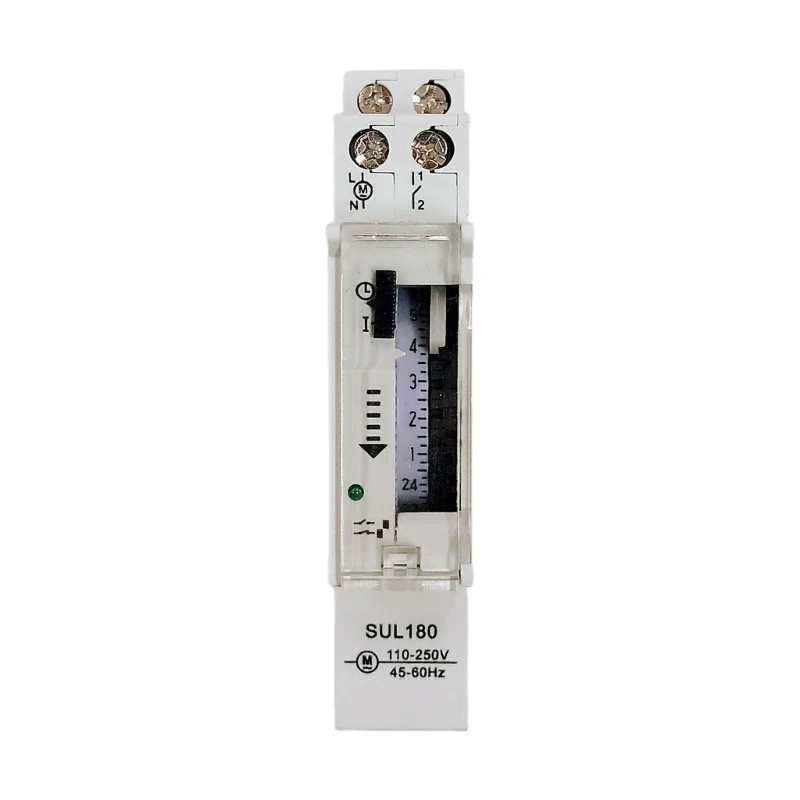 

15 Minutes Mechanical Timer 24 Hour Programmable Din Rail Timer Timer Switches Relay Measurement Analysis Instruments