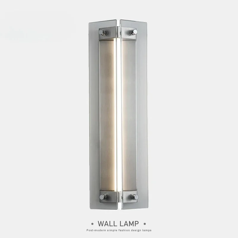 Фото Итальянский минималистичный настенный светильник Creative Mazza Sconce для гостиной, прихожей, студии, коридора, современный дизайн №2