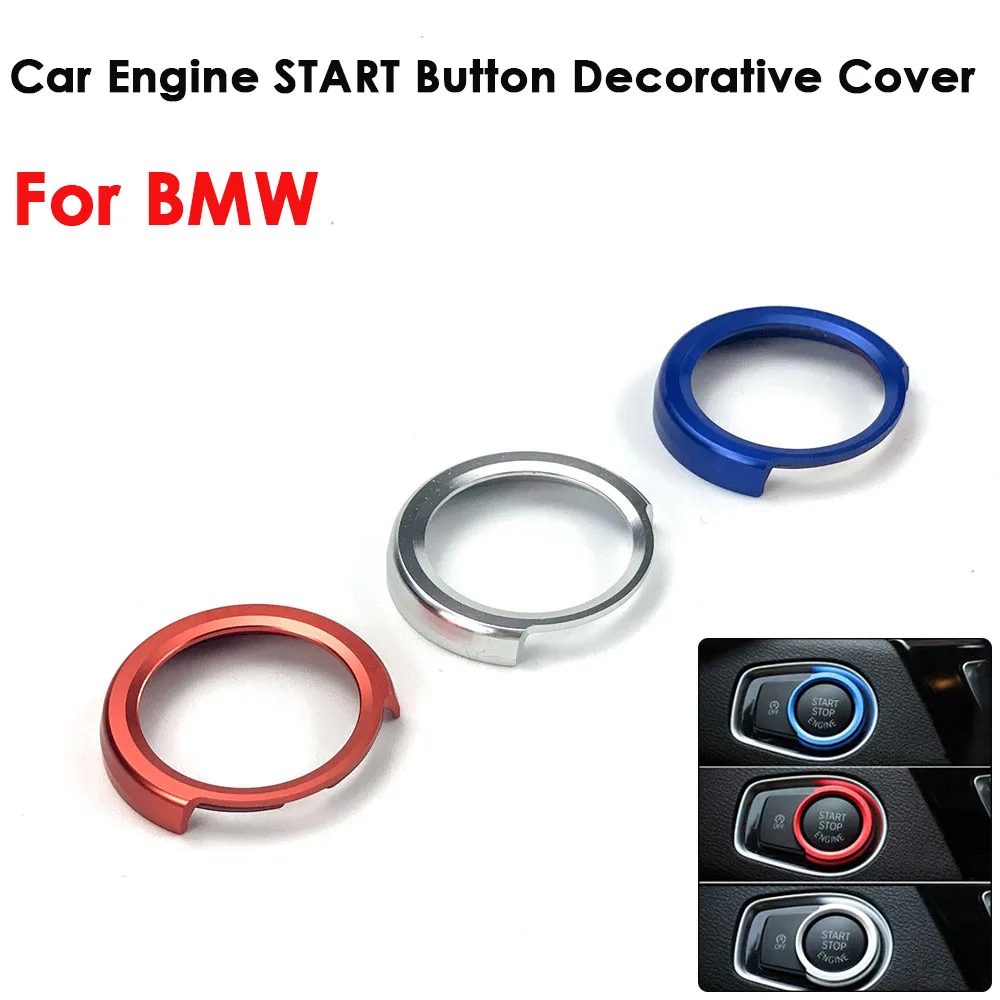 

For BMW X1 X2 X3 X4 X5 X6 F25 F26 F15 F16 F10 F11 F06 F07 F02 F01 F20 F21 F30 F31 F34 E89 E90 E91 E60 E87 Car START Button Cover