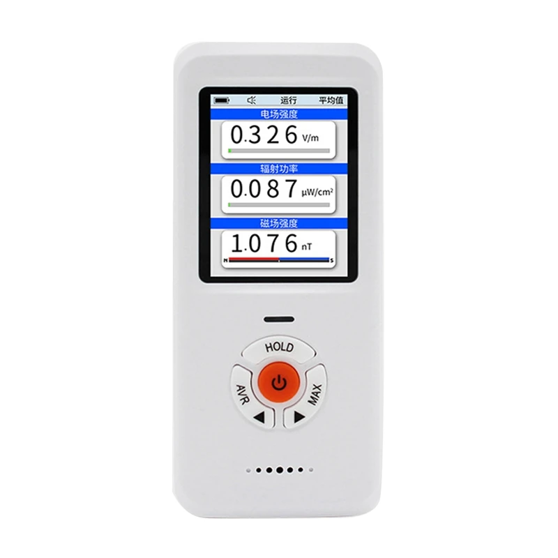 

Handheld Portable Electromagnetic Radiation Detector Digital TFT 2.0 Color Display Multifunctional Radioactive Detector