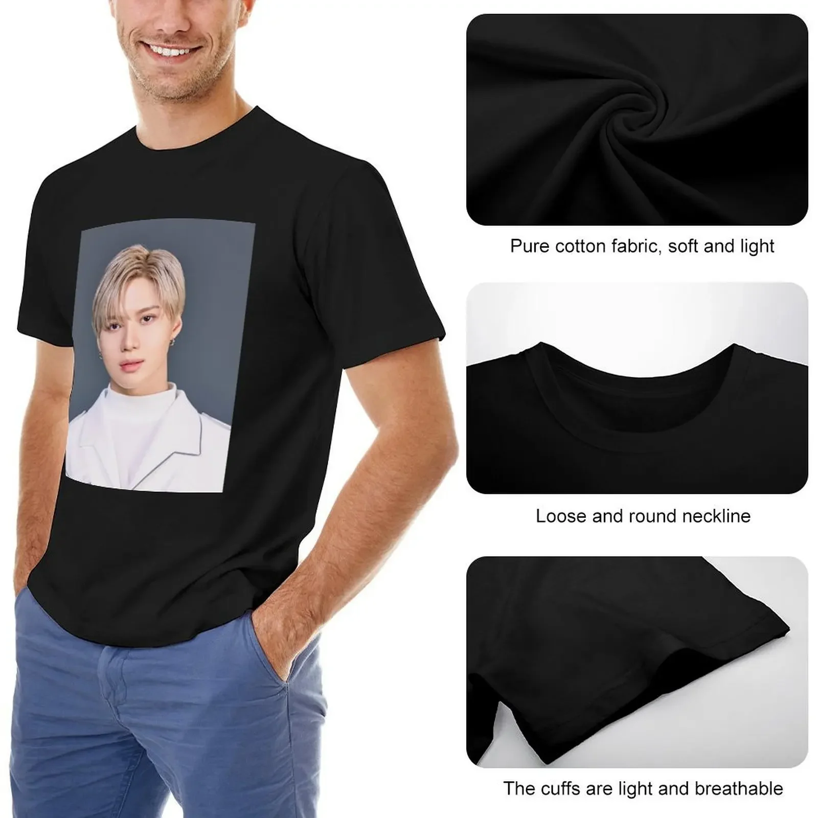 Футболка SUPERM X KOREAN AIR LET'S GO EVERYWHERE TAEMIN футболки с таможенными аниме