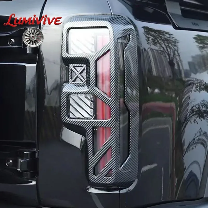 Фото Для BAIC BJ40 B40 BJ40C BJ40e EREV 2024-2026: Защитная накладка на рамку заднего фонаря, антицарапийная, внедорожные внешние аксессуары №3