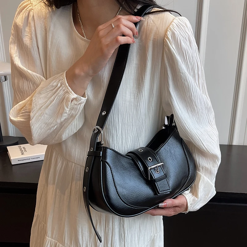 

High Quality Women Small Pu Leather Shoulder Bag Fashion Ladies Crossbody Bags for Women Casual Female Handbags Messenger Bags