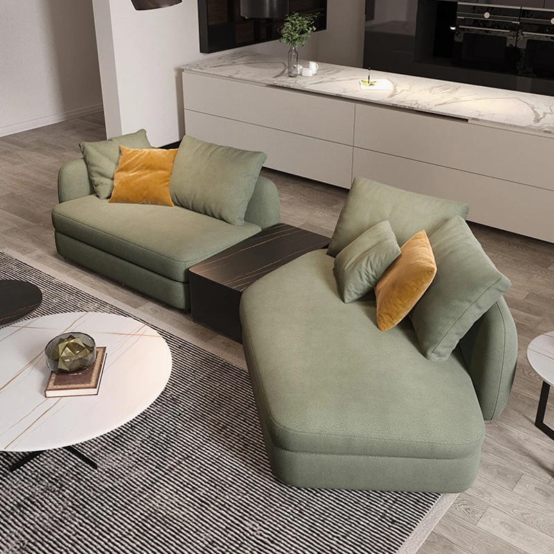 Фото # Диваны neueste Design Wohnzimmer 2021, современный диван garnitur Möbel Wohnzimmer Luxus Technolog Stoff Schnitts ofa Cama №4
