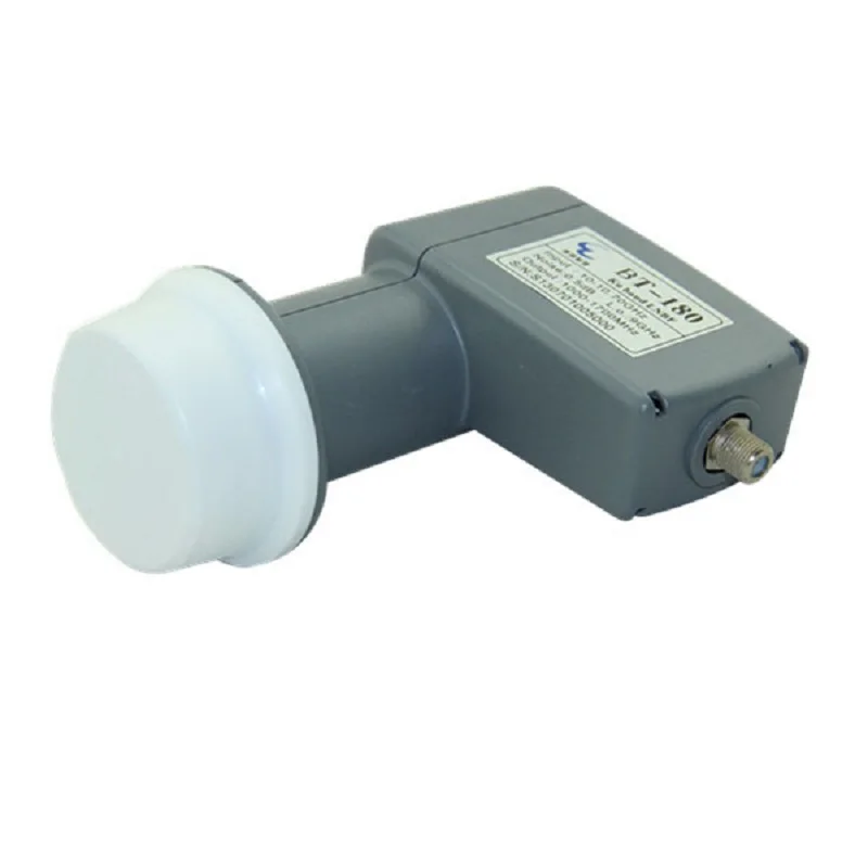 Одноканальный КУ диапазон LNB водонепроницаемый хорошая цена серого цвета смещенная антенна тарелка для Smart TV спутникового приемника MINI Digital on.