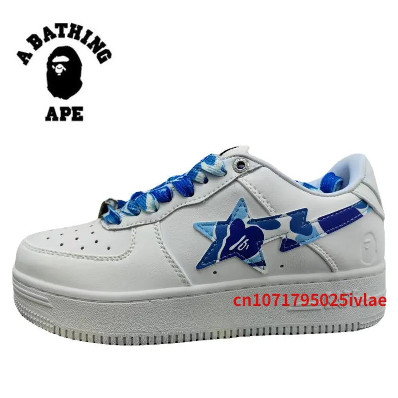 2023  A Bathing Ape outdoor Sneakers Men Women BapeGoose Sta Skateboard Casual Trekking Walk Shoes Cross-Training Shoes 36-45