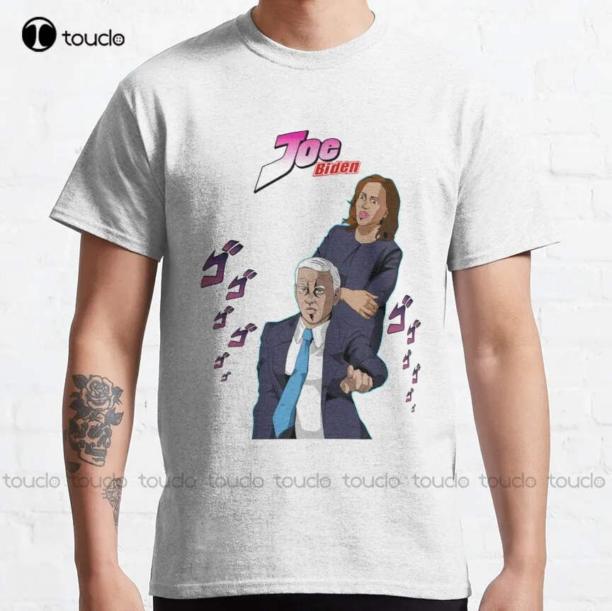 

Joebiden Joestar Joe Biden Jojo Jojos Bizarre Adventure Classic T-Shirt Cute T Shirts Custom Aldult Teen Unisex Xs-5Xl New