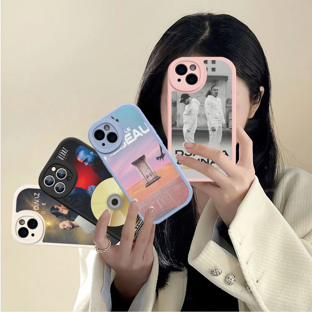 Чехол для телефона Djadja &amp Dinaz из твердой кожи iPhone 16 15 14 13 12 Mini 11 Pro Max Xs X Xr 7 8 Plus Fundas