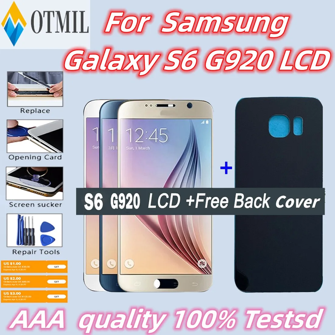 Super AMOLED 5,1 'оригинальный S6 ЖК-дисплей для SAMSUNG GALAXY S6 G920 SM-G920F G920F G920FD с рамкой ЖК-сенсорный дигитайзер в сборе