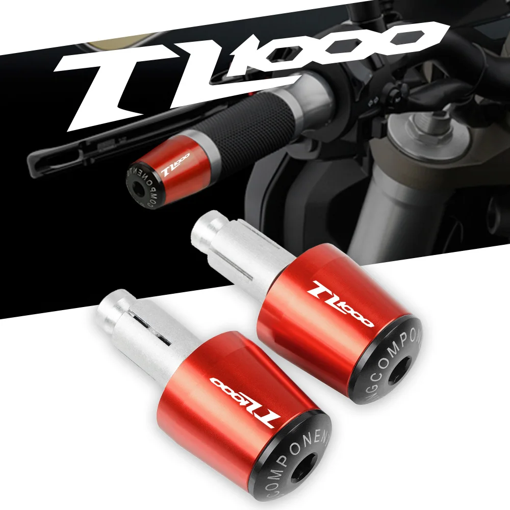 

For SUZUKI TL1000 TL 1000 1997 1998 1999 2000 2001 Motorcycle Accessories CNC Aluminum 7/8'' 22mm Handlebar Handles Grips Ends
