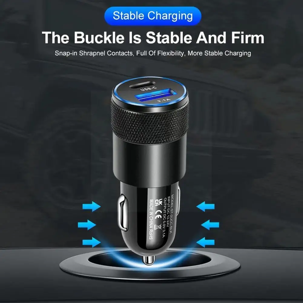 

20w Pd Usb Car Charger Quick Charge 4.0 3.0 Pd Car Fast Phone Charger For 12 Pd Fast Charging Adapt X2d5
