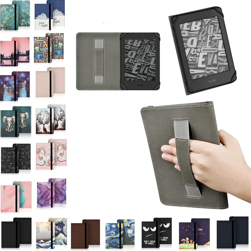 Universal Ebook Case for Dexp L2 Moon Ebook S1 Symbol Onyx Boox Poke 4 Lite Poke 2 3 4 4S 6 Inch EReader HandStrap Cover Cases