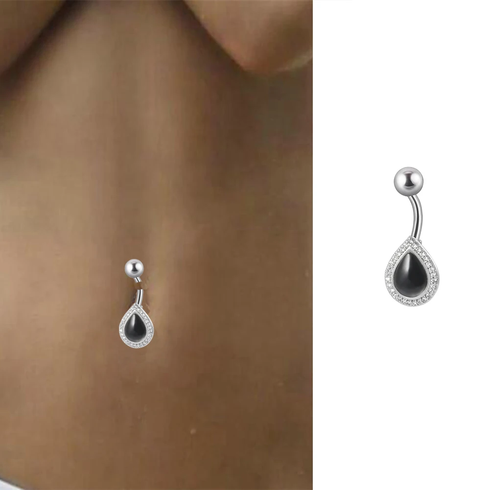 

Кольцо для пирсинга живота, меняющее цвет