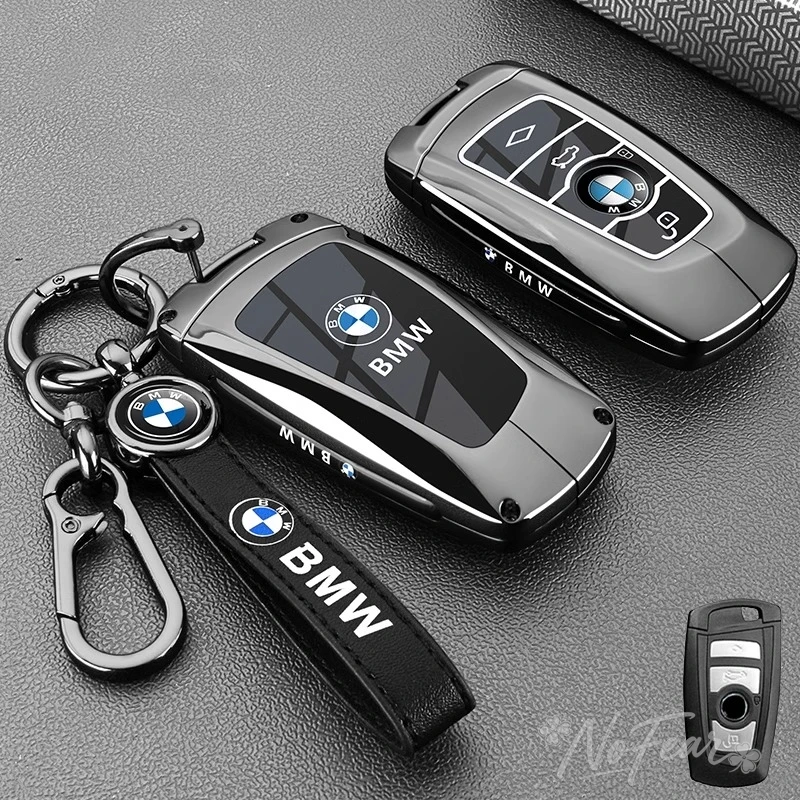 Фото Чехол для автомобильного смарт-ключа, держатель-футляр для BMW F30 F20 F10 F18 F22 F01 X3 X4 F06 F02 M3 M5, наклейки для авто №1