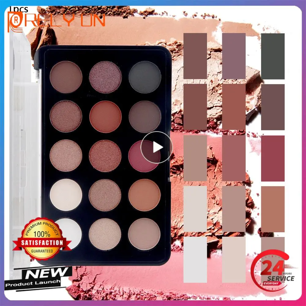

Sweatproof Matte Eyeshadow Pearlescent Eyeshadow Easy To Color Rich In Color Eyeshadow Palette Eye Makeup Brighten Eyeshadow