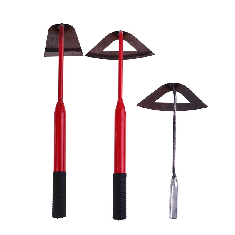 

1Pcs Hardened Hollow Hoe Handheld Weeding Rake Planting Vegetable Farm Garden Tools Garden Tilling Shovels
