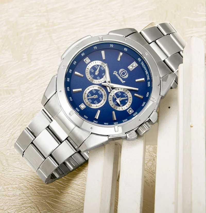 

Ancient camel direct selling men's watch fashion couple watch Boys' student water diamond steel band quartz watch pair watch who