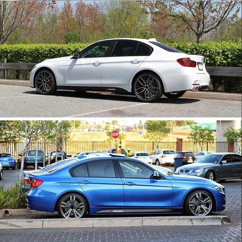 2 шт. наклейки из углеродного волокна для Mitsubishi Lancer Asx Outlander Pajero L200