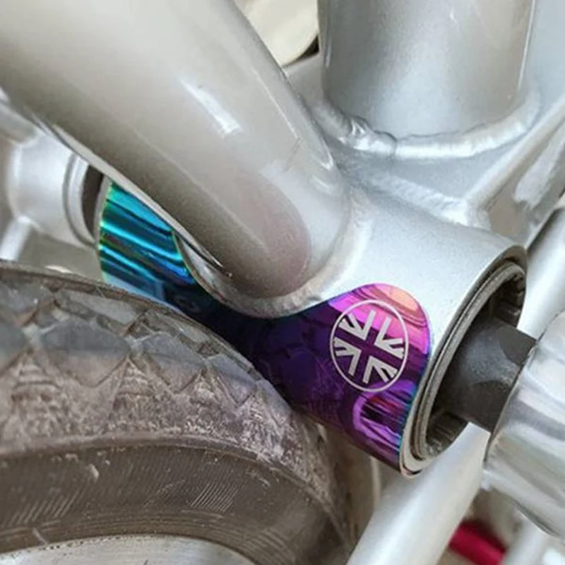 Защитные накладки на раму велосипеда из сплава с ЧПУ для складного Brompton нижний